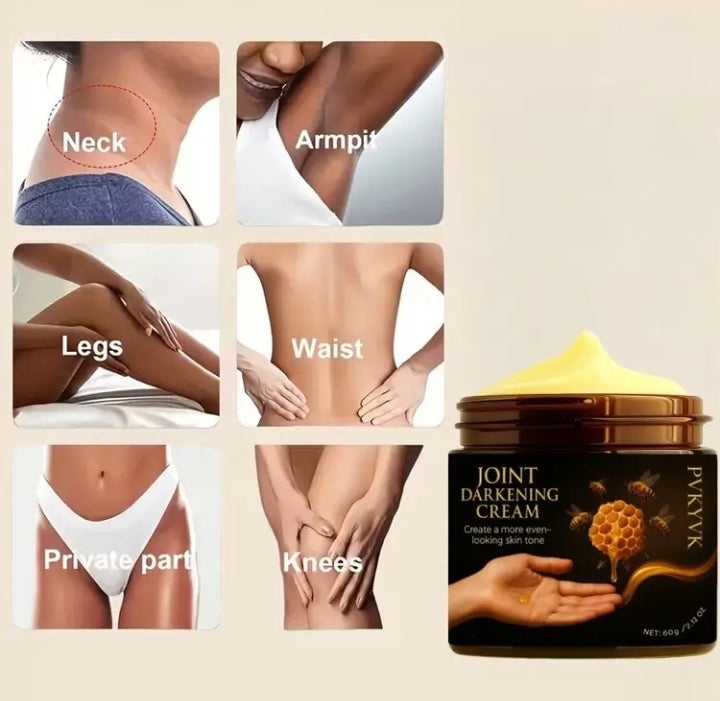 Joint darkening cream