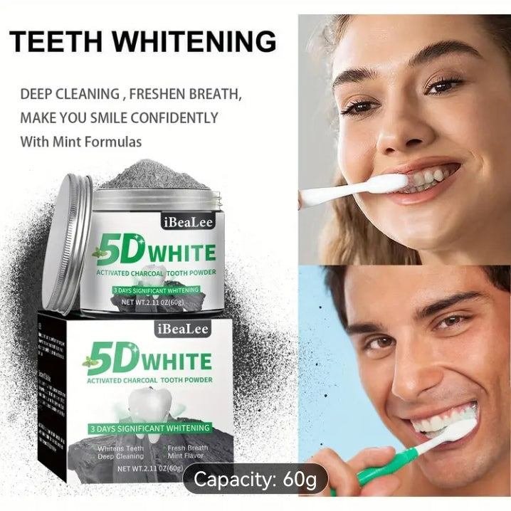 Activated Charcoal Teeth Whitening