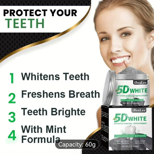 Activated Charcoal Teeth Whitening