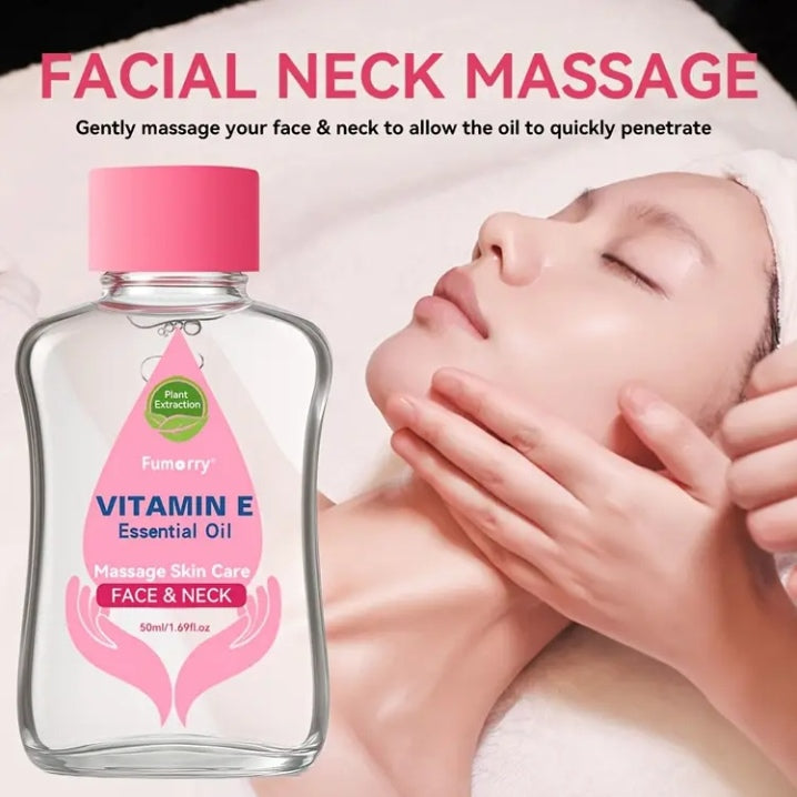 Facial massage oil