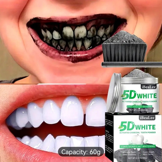 Activated Charcoal Teeth Whitening