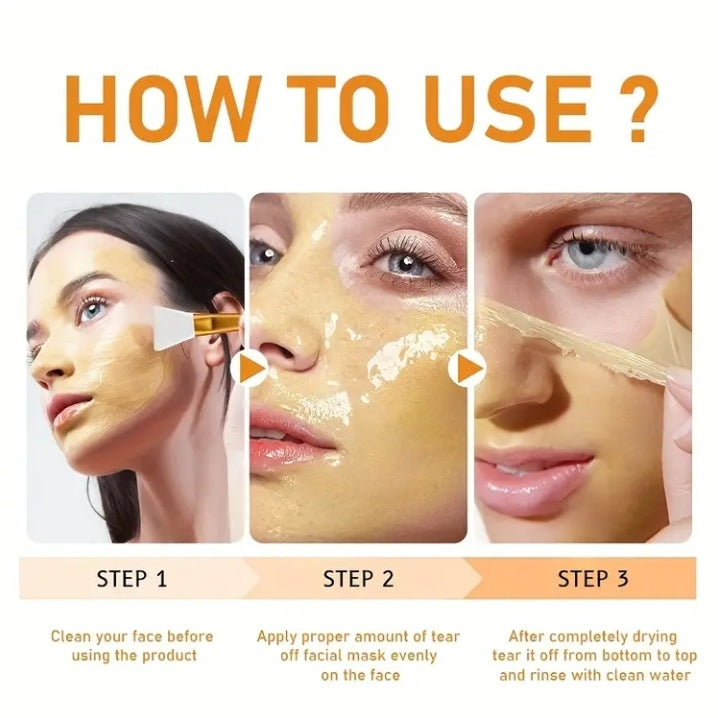 Turmeric facial mask