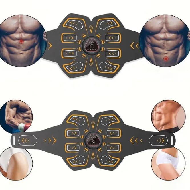 Electric abdominal vibrating belt
