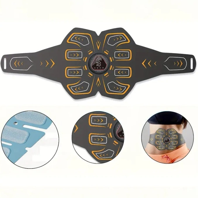 Electric abdominal vibrating belt