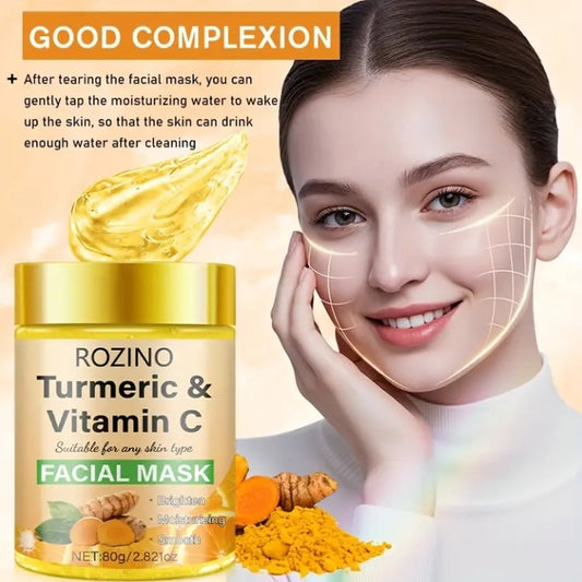 Turmeric facial mask