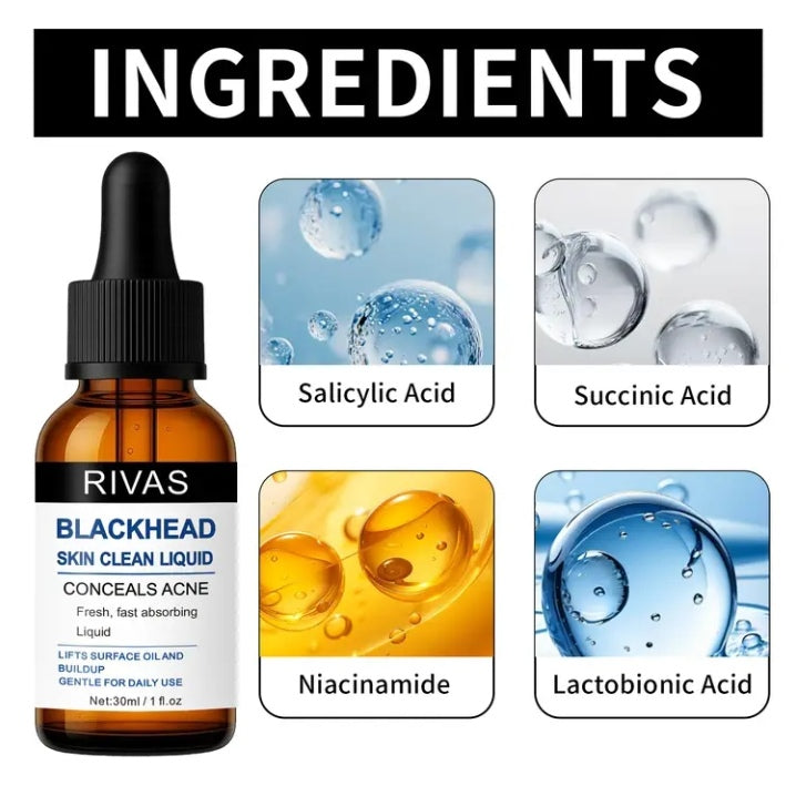 Blackhead skin cleaning liquid
