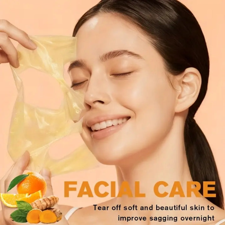 Turmeric facial mask