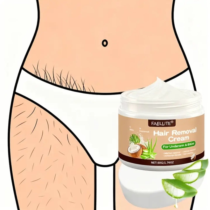 Hair removal cream