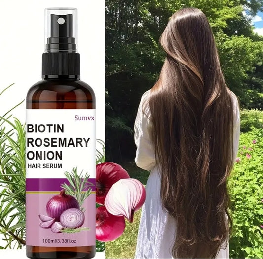 Biotin Rosemary onion hair serum