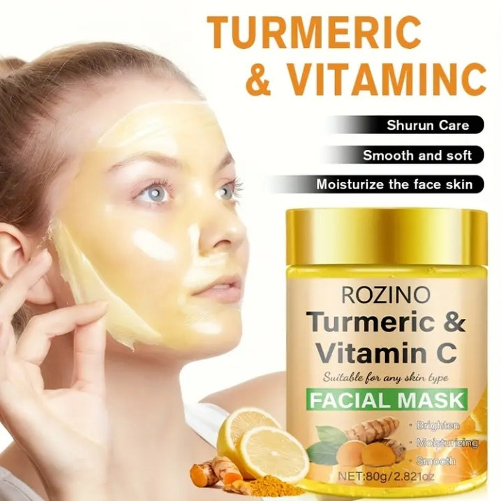 Turmeric facial mask