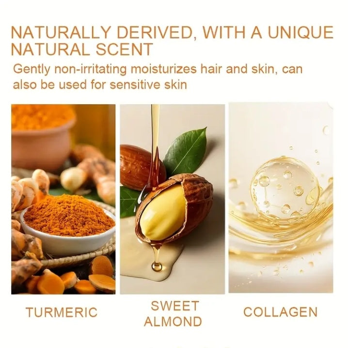 100g rozino tumeric collagen & collagen enhancing oil