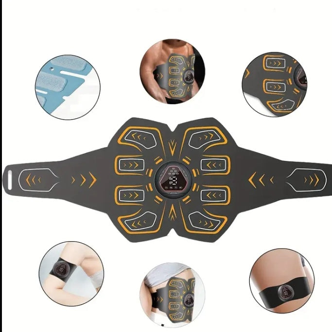 Electric abdominal vibrating belt