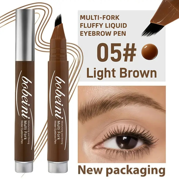 Dual action quick water eyebrow pencil