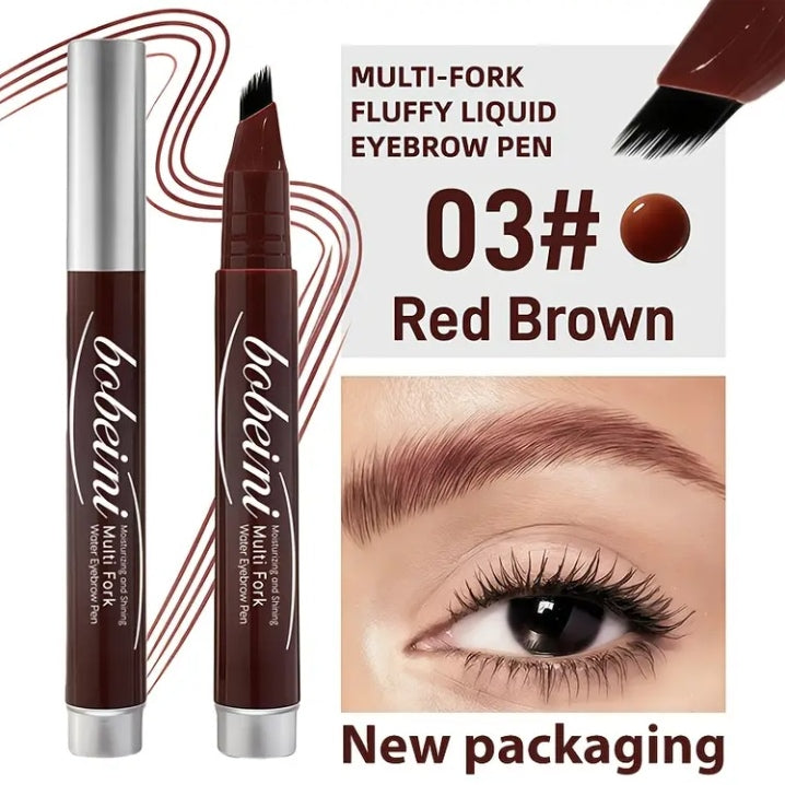 Dual action quick water eyebrow pencil