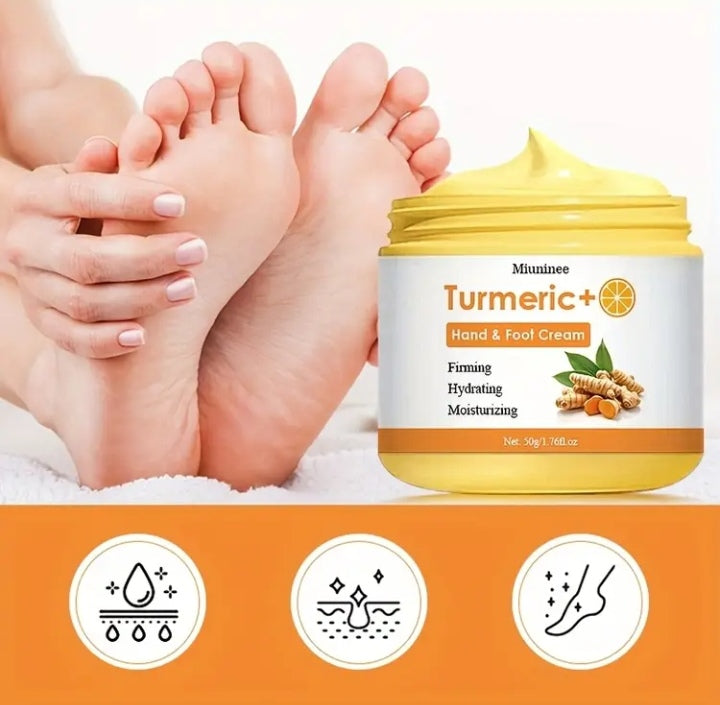 Tumeric hand & foot cream