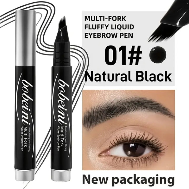 Dual action quick water eyebrow pencil