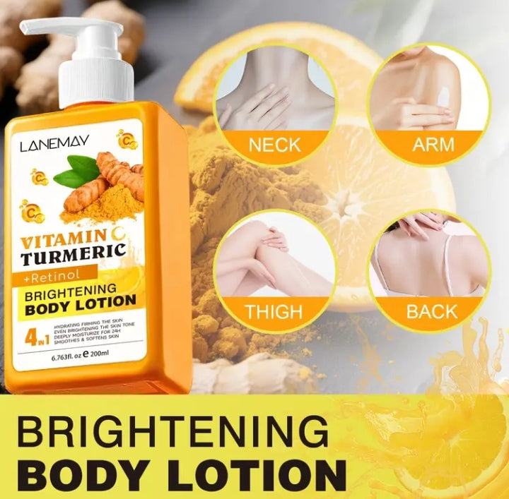 Tumeric body lotion