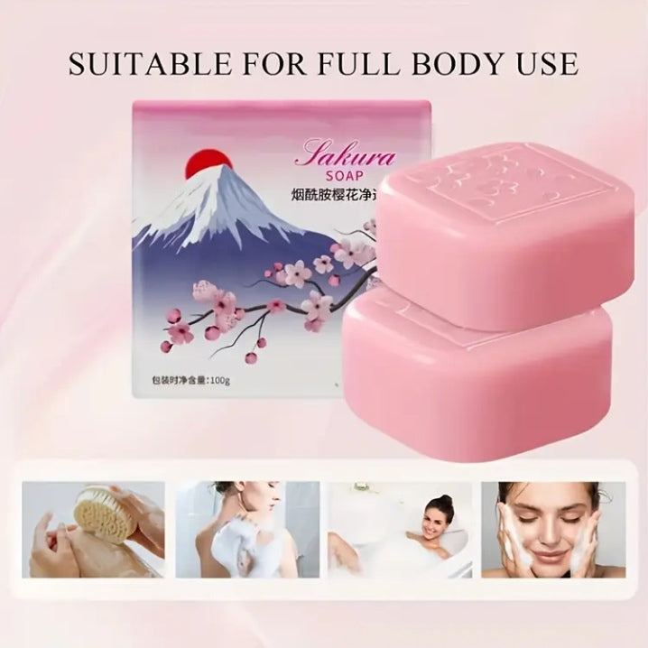 Sakura niacinamide brightening soap