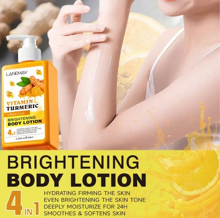 Tumeric body lotion